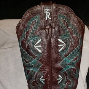 Tony lama western boots.